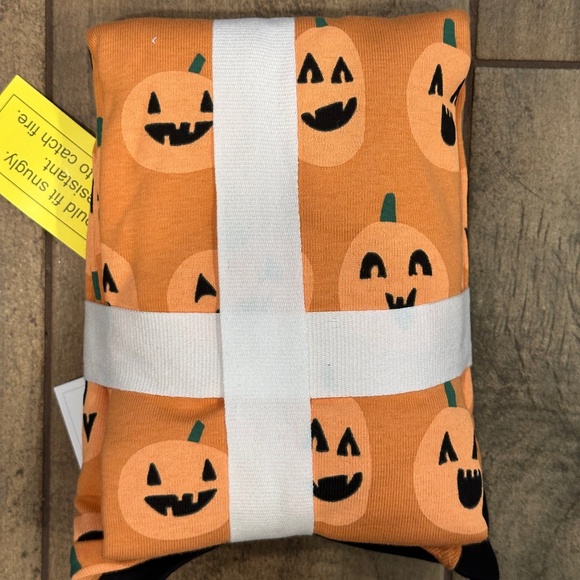 Pumpkin Organic Cotton Pajama Set - PBK - Picture 6 of 7